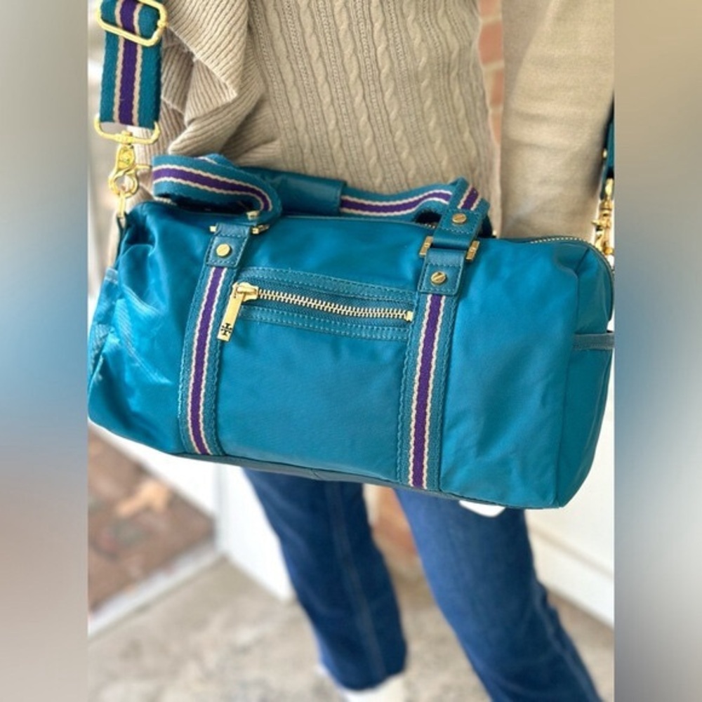 Tory Burch Blue and Gold Women's Bag - Picture 3 of 10